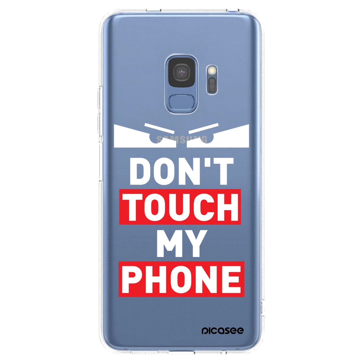 Picasee silikonski prozorni ovitek za Samsung Galaxy S9 G960F - Shadow Eye - Transparent