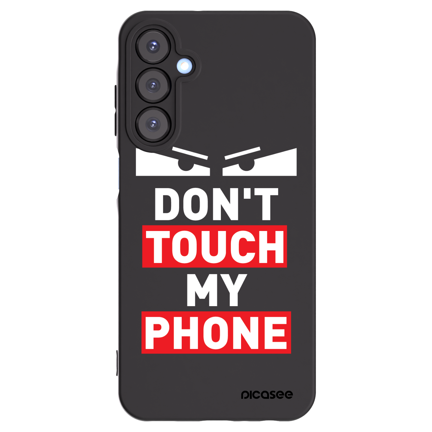 Picasee silikonski črni ovitek za Samsung Galaxy A25 A256B 5G - Shadow Eye - Transparent