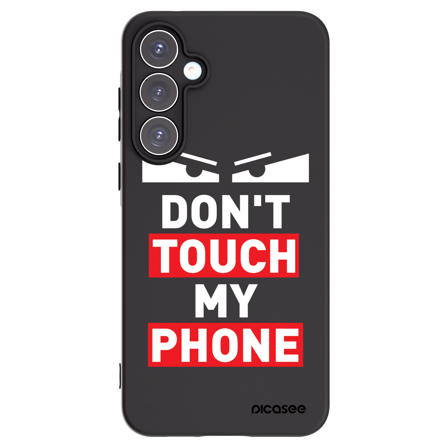 Picasee silikonski črni ovitek za Samsung Galaxy A55 5G A556B - Shadow Eye - Transparent