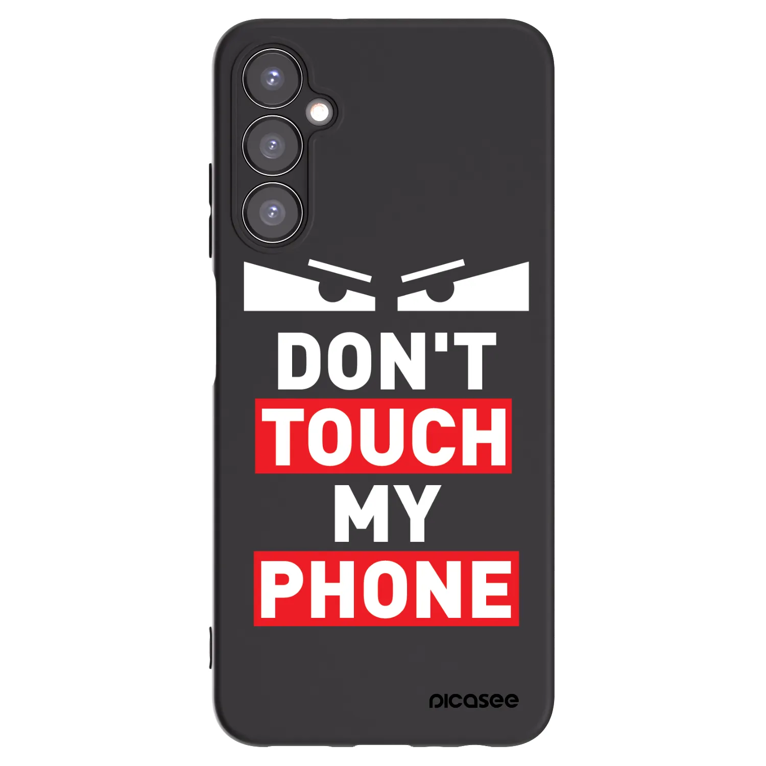 Picasee silikonski črni ovitek za Samsung Galaxy A05s A057G - Shadow Eye - Transparent