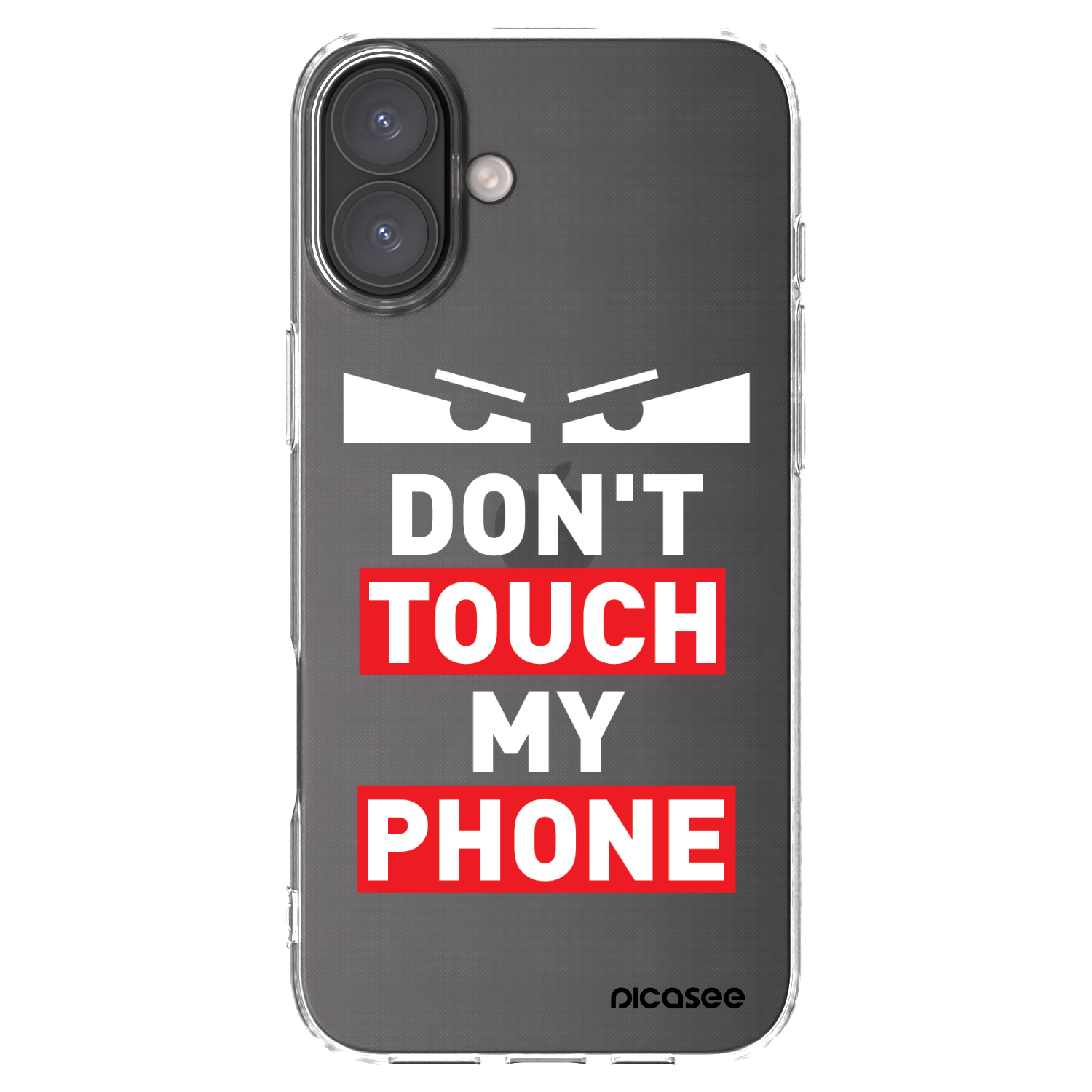 Picasee silikonski prozorni ovitek za Apple iPhone 16 Plus - Shadow Eye - Transparent