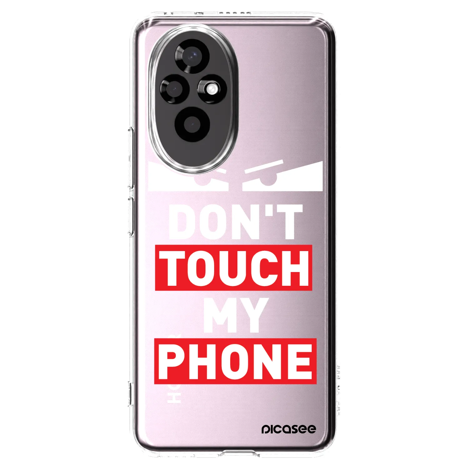 Picasee silikonski prozorni ovitek za Honor 200 Pro 5G - Shadow Eye - Transparent