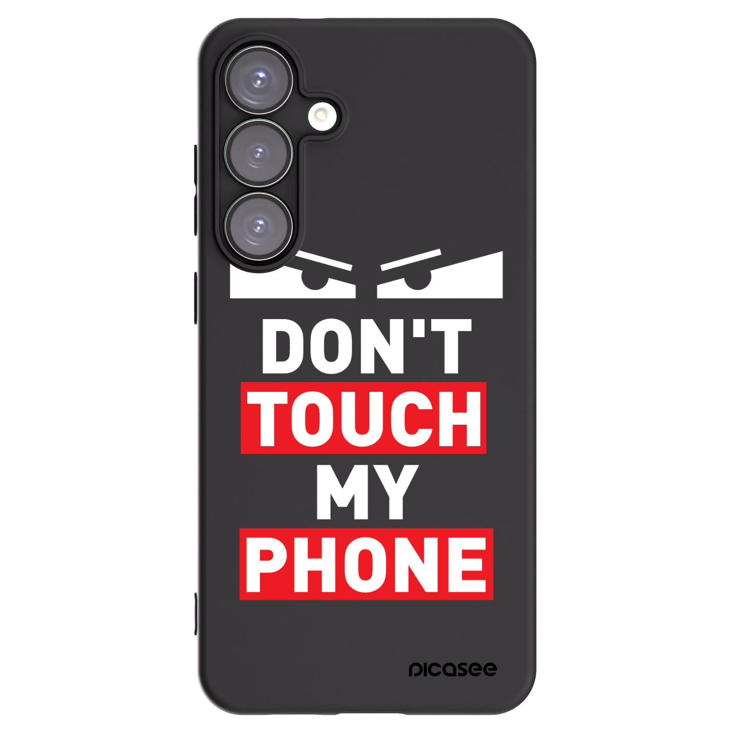 Picasee silikonski črni ovitek za Samsung Galaxy S25+ 5G - Shadow Eye - Transparent