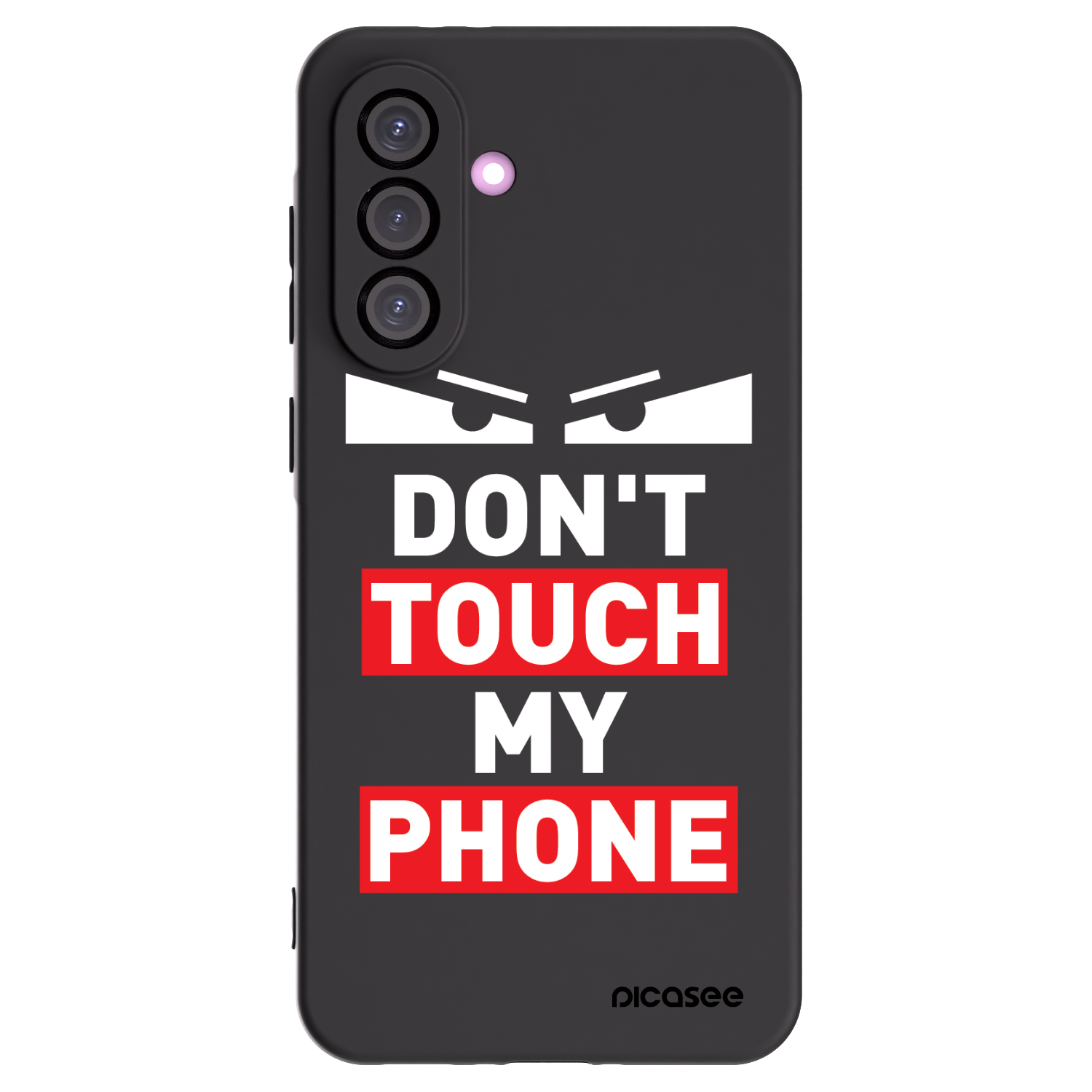 Picasee silikonski črni ovitek za Samsung Galaxy A36 5G - Shadow Eye - Transparent