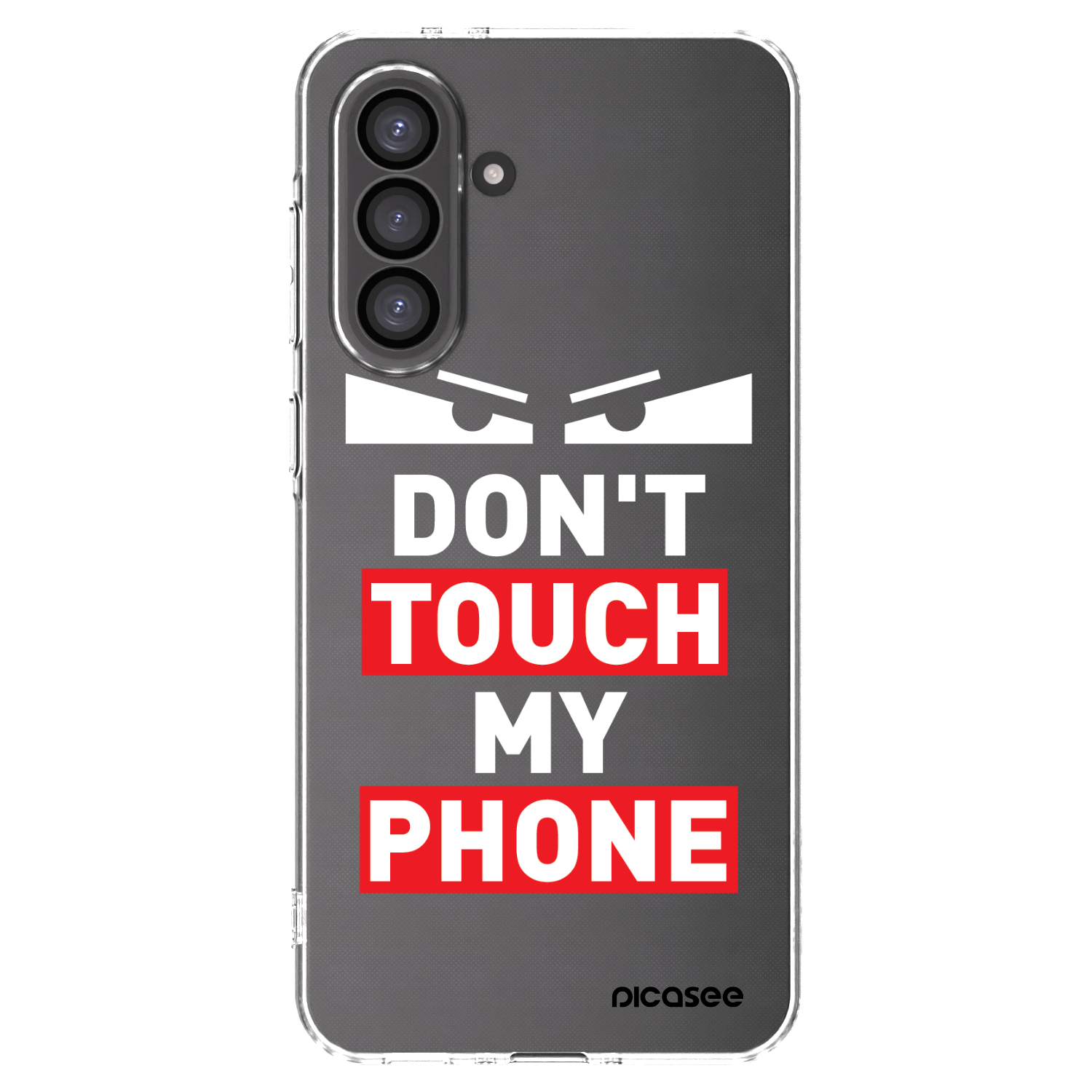 Picasee silikonski prozorni ovitek za Samsung Galaxy A36 5G - Shadow Eye - Transparent