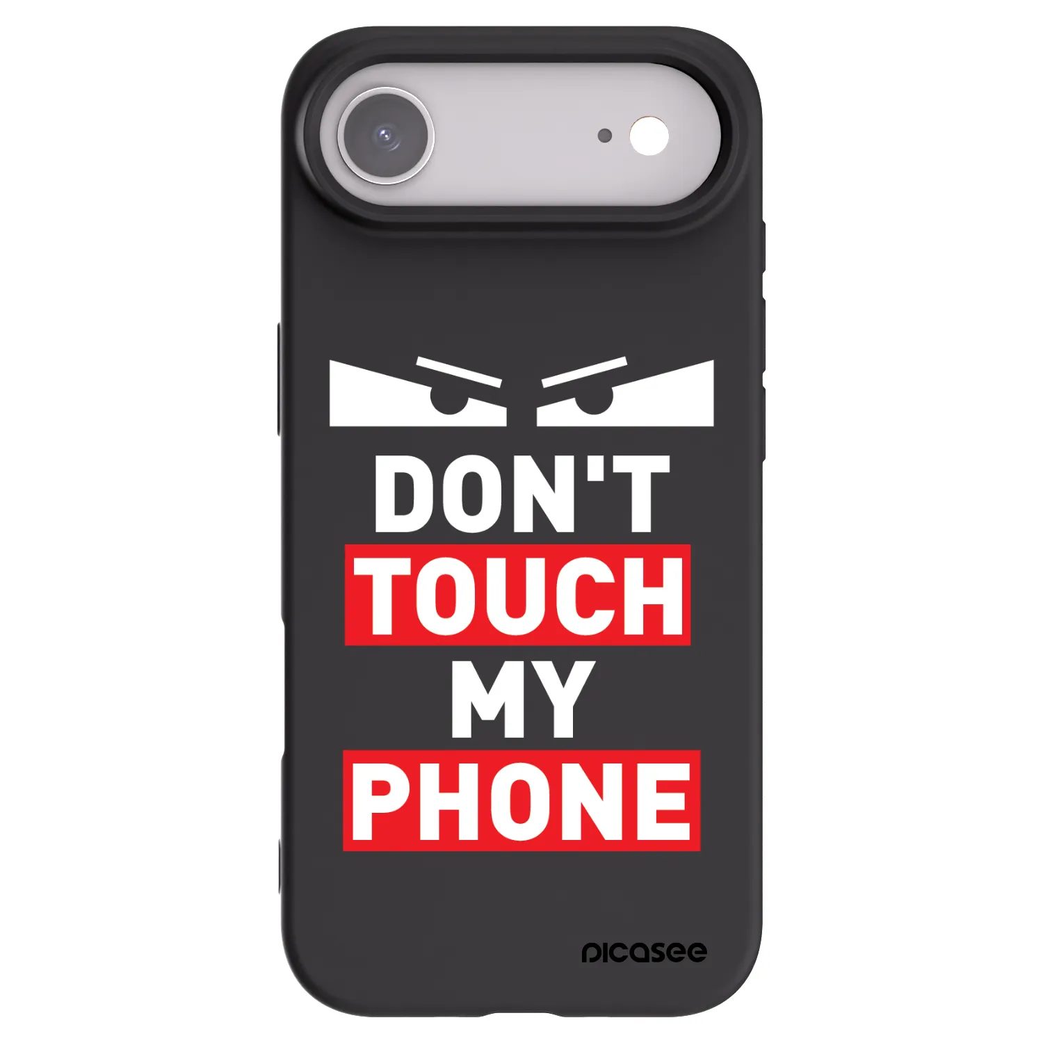 Picasee silikonski črni ovitek za Apple iPhone Air - Shadow Eye - Transparent