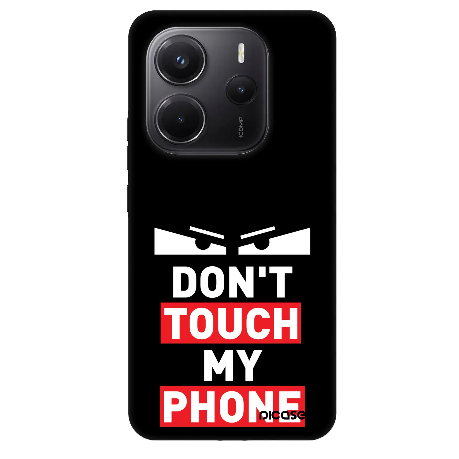Picasee Fashion Case za Xiaomi Redmi Note 14 5G - Shadow Eye - Transparent