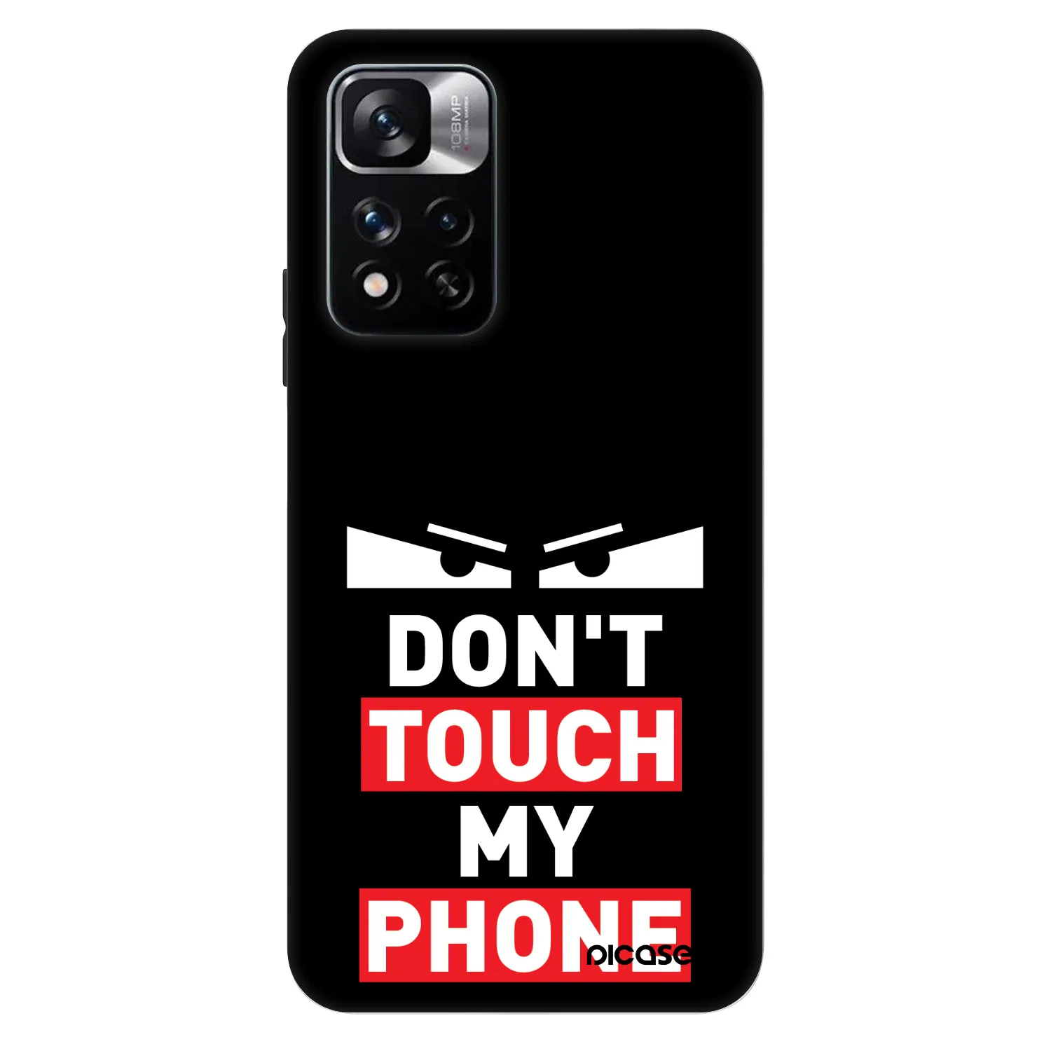 Picasee Fashion Case za Xiaomi Redmi Note 11 Pro 5G - Shadow Eye - Transparent
