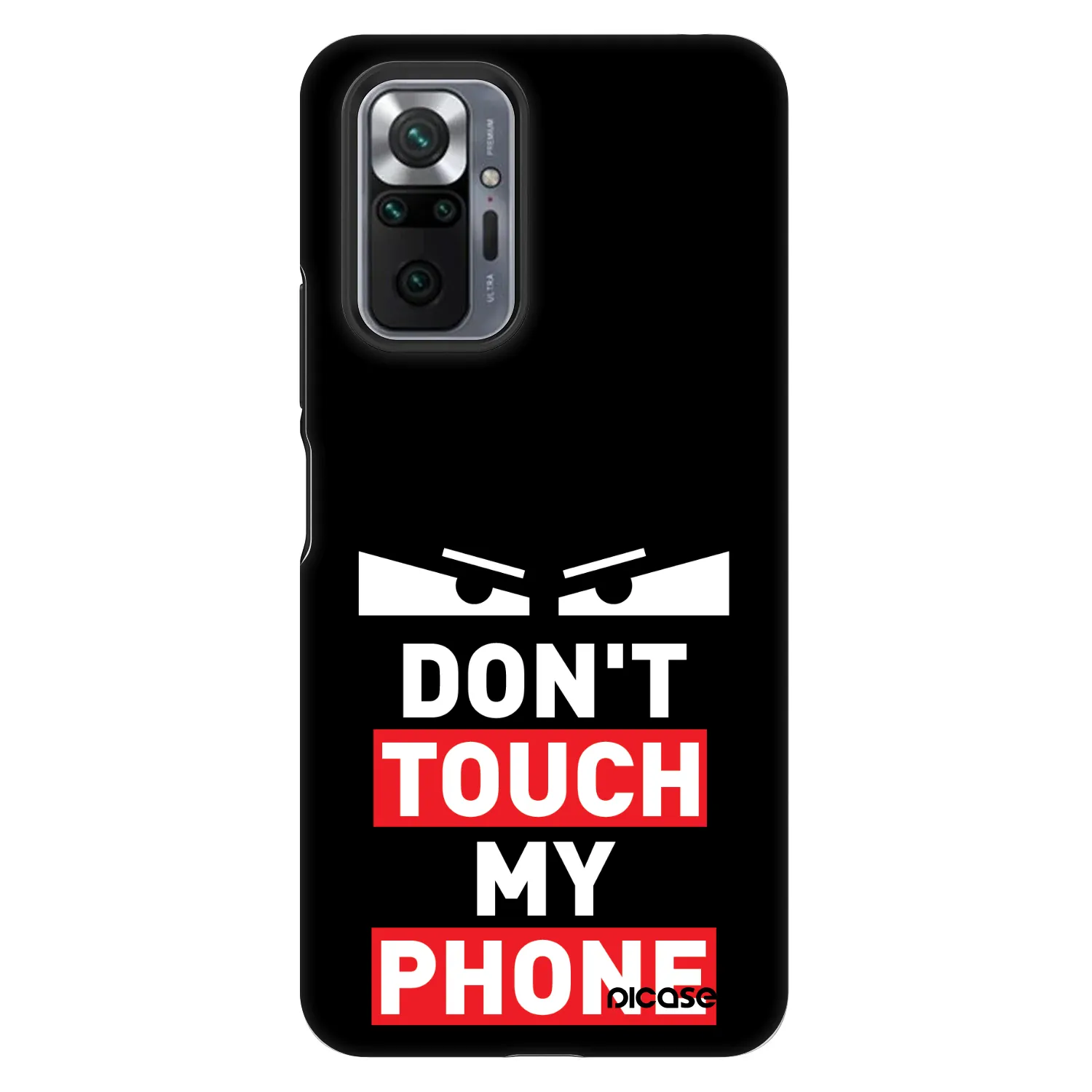 Picasee Fashion Case za Xiaomi Redmi Note 10 Pro - Shadow Eye - Transparent