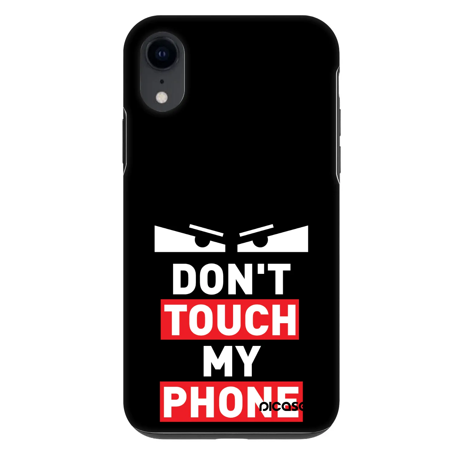 Picasee Fashion Case za Apple iPhone XR - Shadow Eye - Transparent