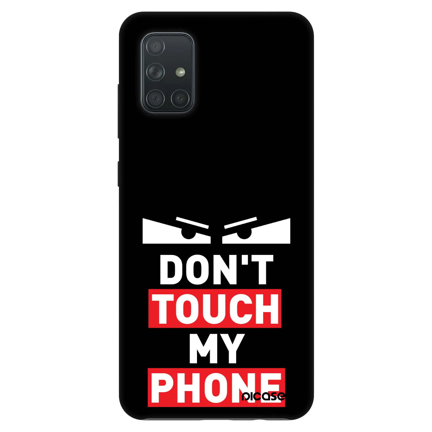 Picasee Fashion Case za Samsung Galaxy A71 A715F - Shadow Eye - Transparent