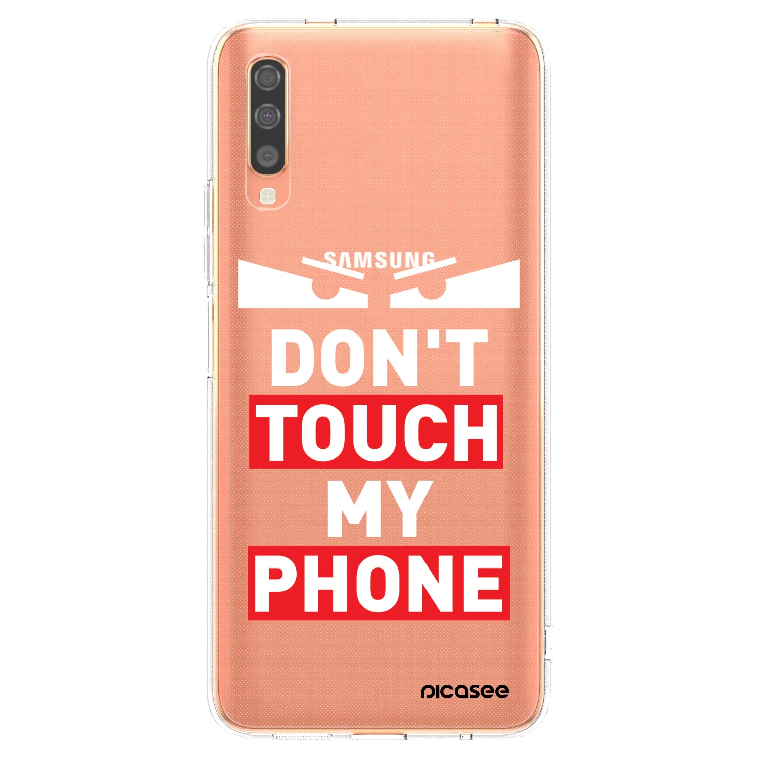 Picasee silikonski prozorni ovitek za Samsung Galaxy A70 A705F - Shadow Eye - Transparent