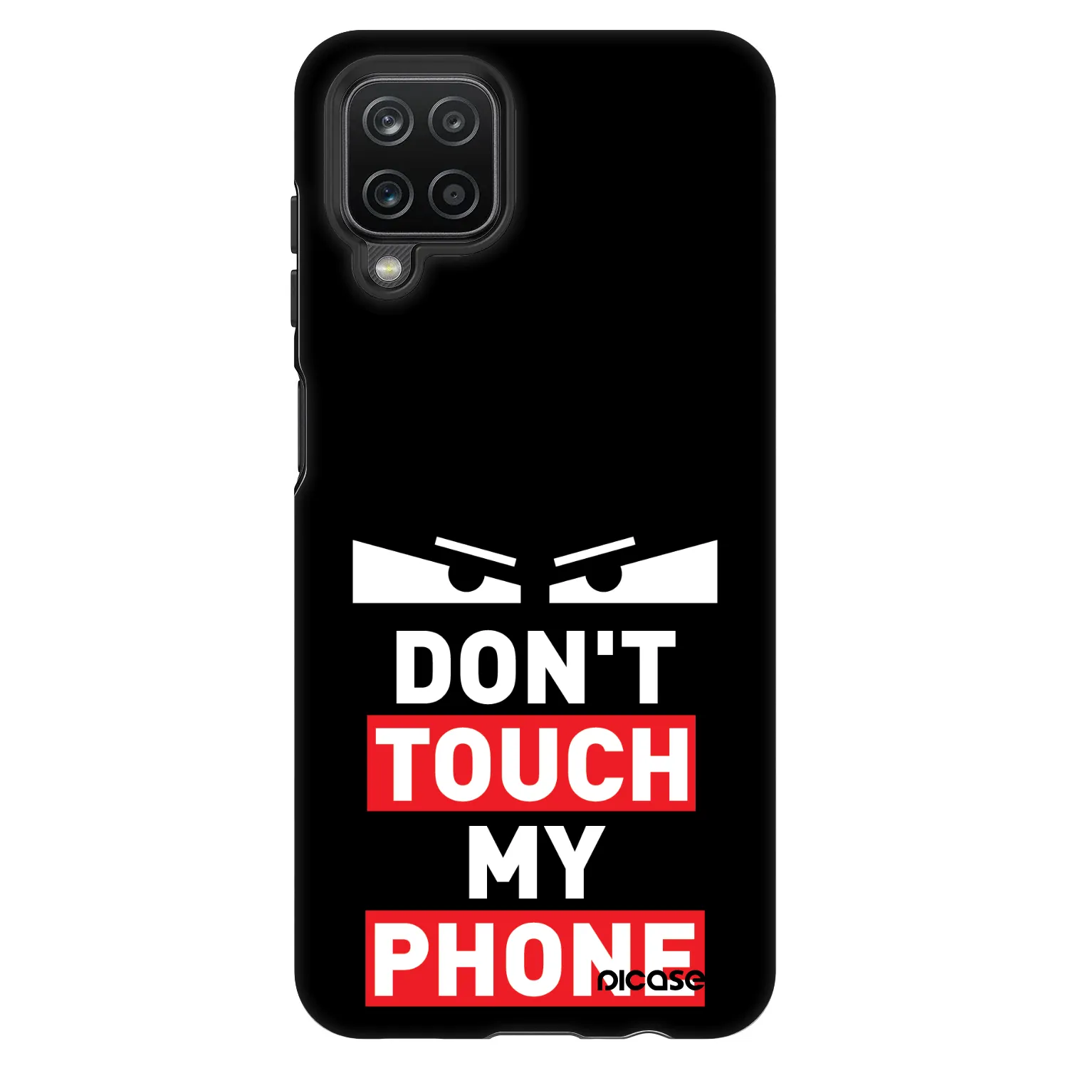 Picasee Fashion Case za Samsung Galaxy A12 A125F - Shadow Eye - Transparent