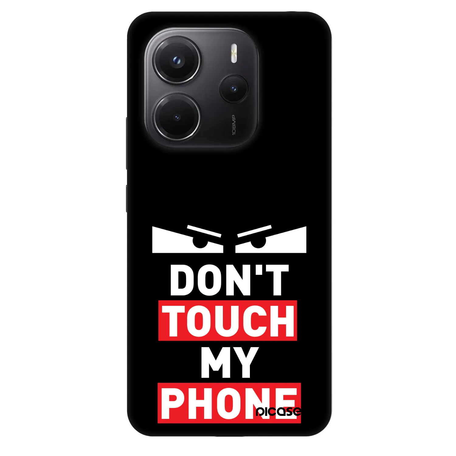 Picasee Fashion Case za Xiaomi Redmi Note 14 4G - Shadow Eye - Transparent