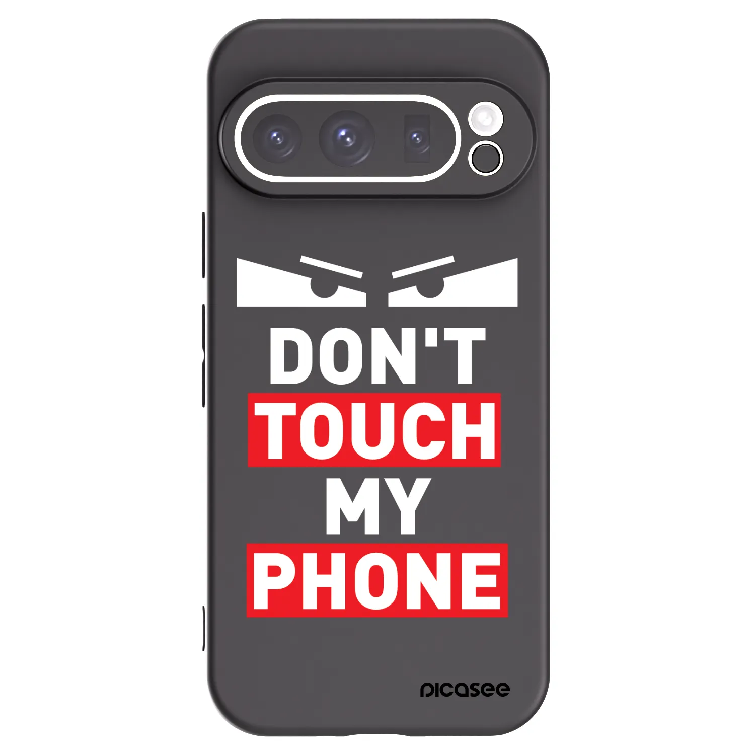 Picasee silikonski črni ovitek za Google Pixel 9 Pro XL - Shadow Eye - Transparent