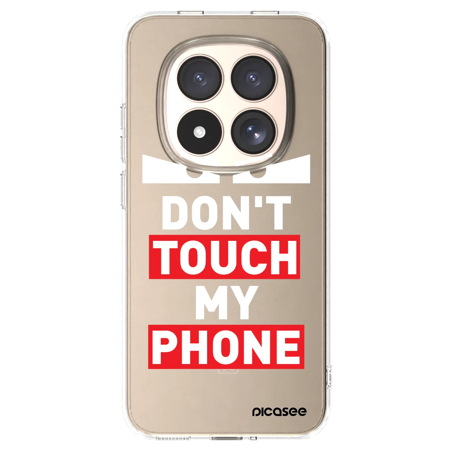 Picasee silikonski prozorni ovitek za Xiaomi Redmi Note 15 Pro 4G - Shadow Eye - Transparent