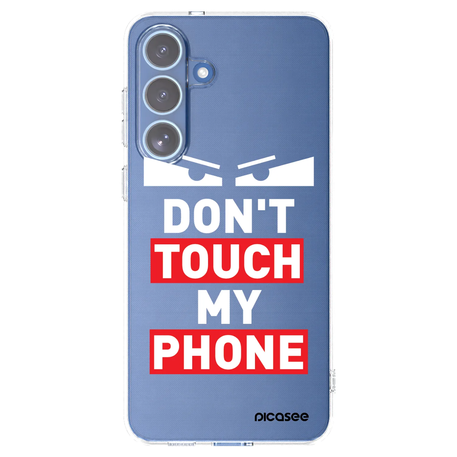 Picasee silikonski prozorni ovitek za Samsung Galaxy S25 FE 5G - Shadow Eye - Transparent