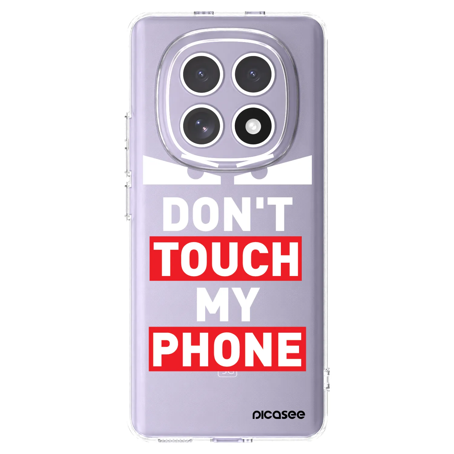 Picasee silikonski prozorni ovitek za Xiaomi Redmi Note 15 - Shadow Eye - Transparent