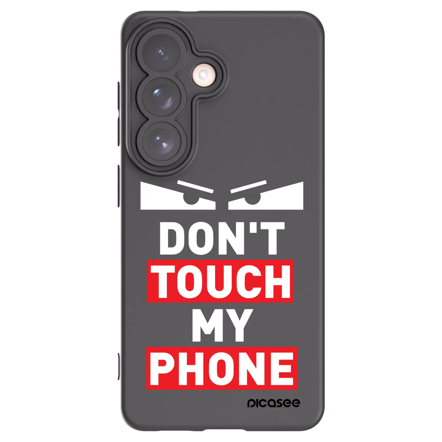 Picasee silikonski črni ovitek za Samsung Galaxy S26 - Shadow Eye - Transparent