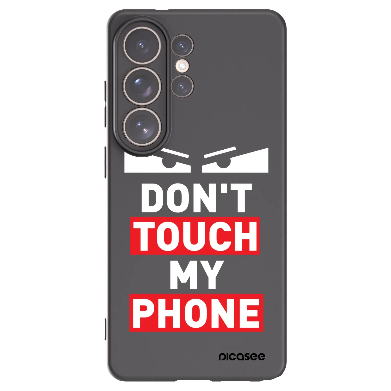 Picasee silikonski črni ovitek za Samsung Galaxy S26 Ultra - Shadow Eye - Transparent