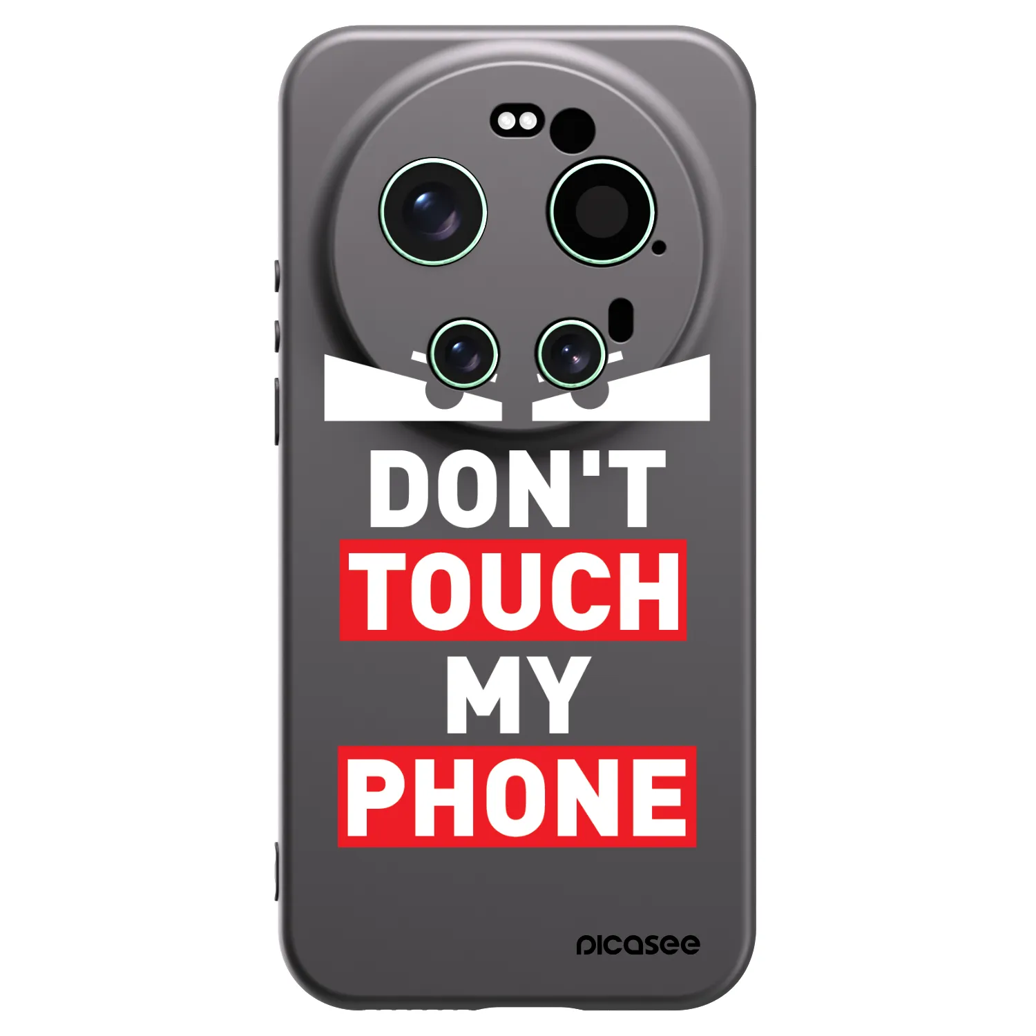 Picasee silikonski črni ovitek za Xiaomi 17 Ultra - Shadow Eye - Transparent