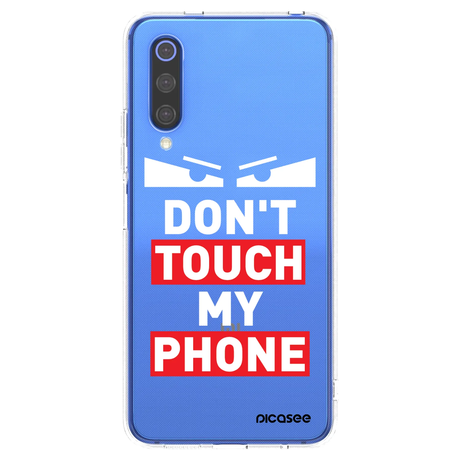 Picasee silikonski prozorni ovitek za Xiaomi Mi 9 SE - Shadow Eye - Transparent