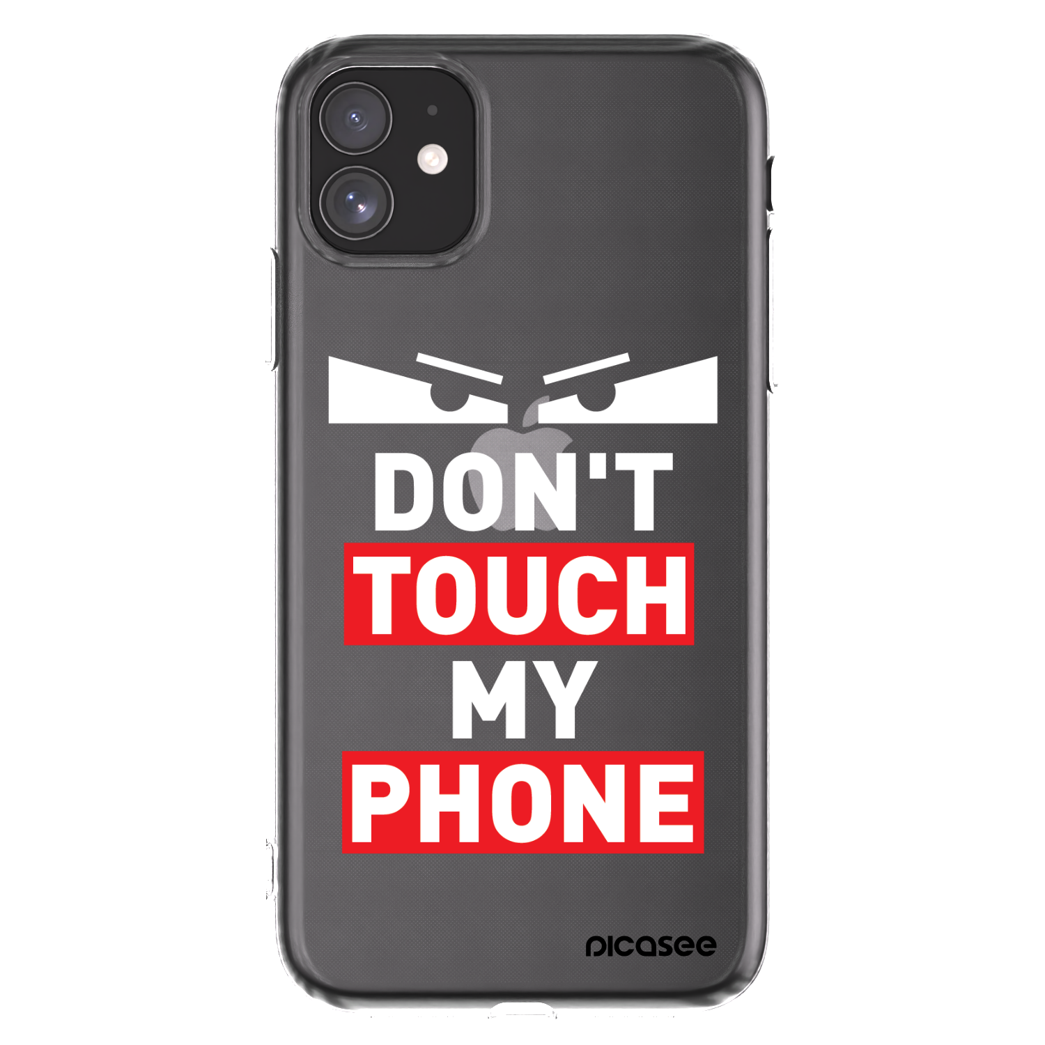 Picasee silikonski prozorni ovitek za Apple iPhone 11 - Shadow Eye - Transparent