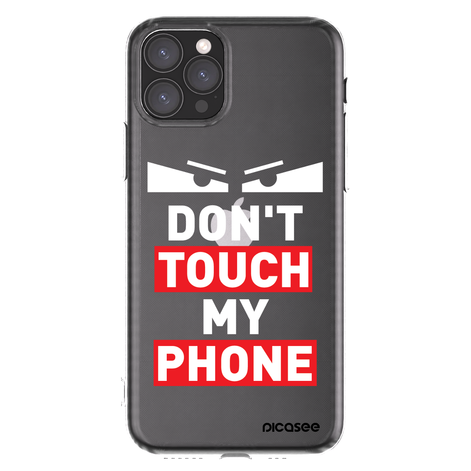 Picasee silikonski prozorni ovitek za Apple iPhone 11 Pro - Shadow Eye - Transparent