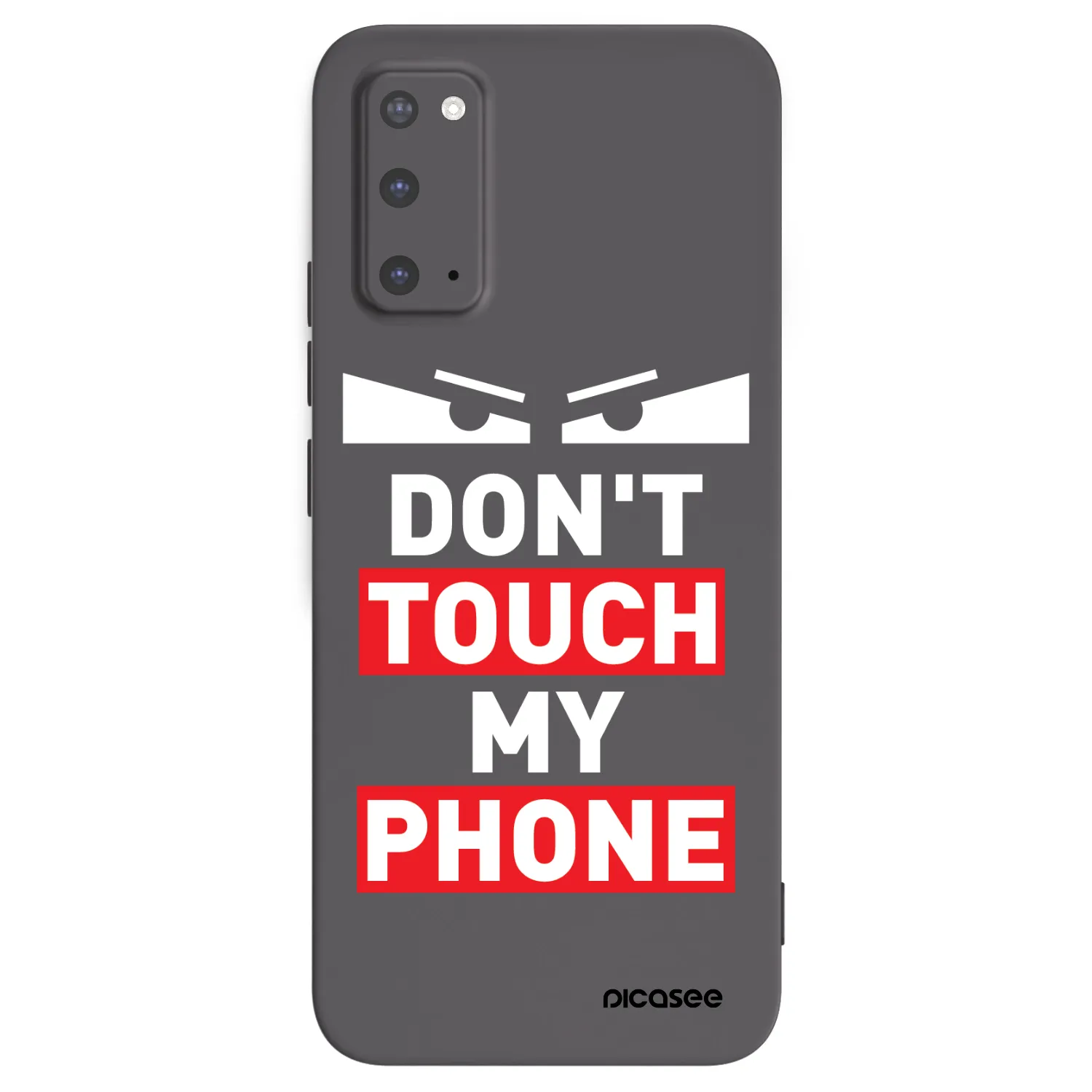 Picasee silikonski črni ovitek za Samsung Galaxy S20 G980F - Shadow Eye - Transparent