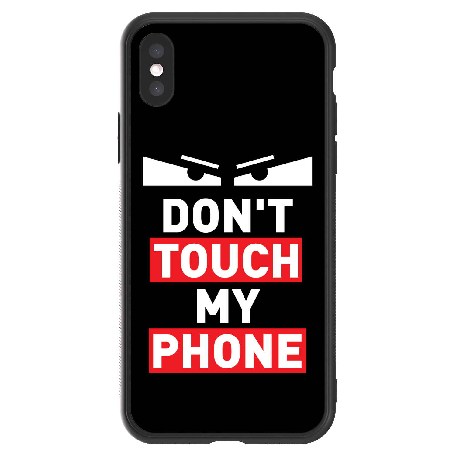 Picasee ULTIMATE CASE za Apple iPhone X/XS - Shadow Eye - Transparent