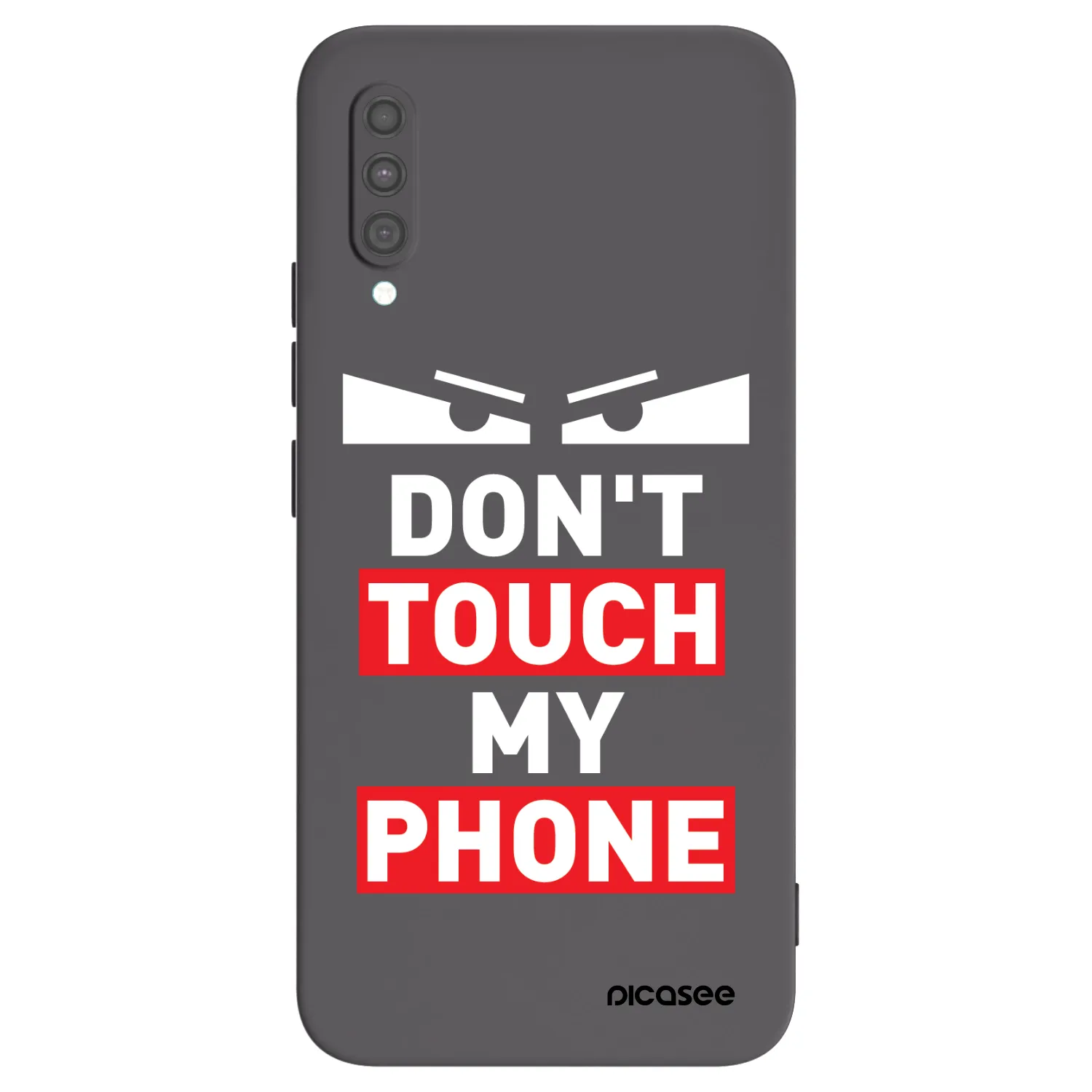 Picasee silikonski črni ovitek za Samsung Galaxy A30s A307F - Shadow Eye - Transparent