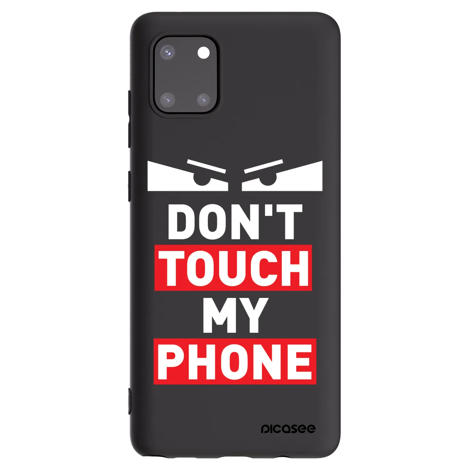 Picasee silikonski črni ovitek za Samsung Galaxy Note 10 Lite N770F - Shadow Eye - Transparent