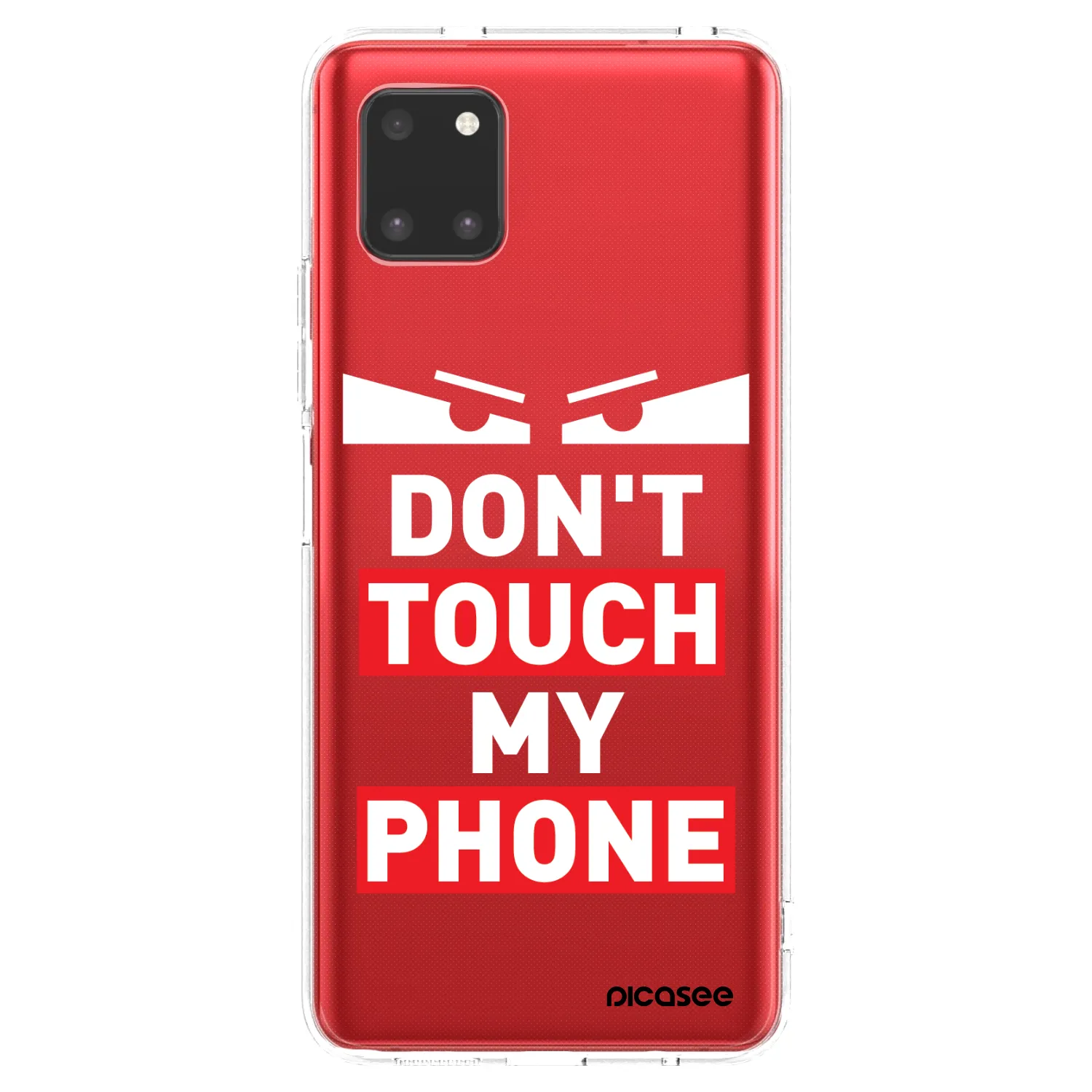 Picasee silikonski prozorni ovitek za Samsung Galaxy Note 10 Lite N770F - Shadow Eye - Transparent