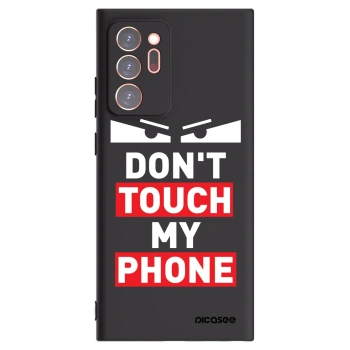 Picasee silikonski črni ovitek za Samsung Galaxy Note 20 Ultra - Shadow Eye - Transparent