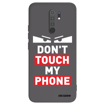 Picasee silikonski črni ovitek za Xiaomi Redmi 9 - Shadow Eye - Transparent