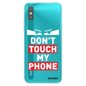 Picasee silikonski črni ovitek za Xiaomi Redmi 9A - Shadow Eye - Transparent