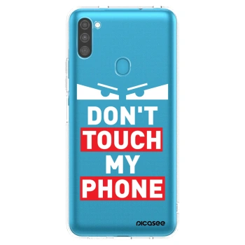 Picasee silikonski prozorni ovitek za Samsung Galaxy M11 - Shadow Eye - Transparent