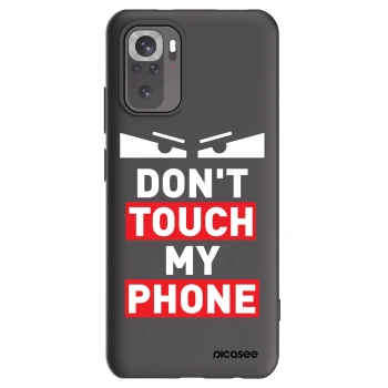 Picasee silikonski črni ovitek za Xiaomi Redmi Note 10 - Shadow Eye - Transparent