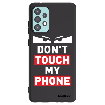 Picasee silikonski črni ovitek za Samsung Galaxy A72 A725F - Shadow Eye - Transparent