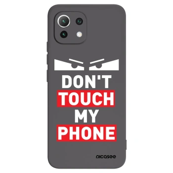 Picasee silikonski črni ovitek za Xiaomi Mi 11 Lite - Shadow Eye - Transparent