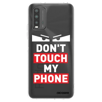 Picasee silikonski črni ovitek za Xiaomi Redmi 9T - Shadow Eye - Transparent