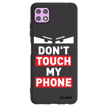 Picasee silikonski črni ovitek za Samsung Galaxy A22 A226B 5G - Shadow Eye - Transparent