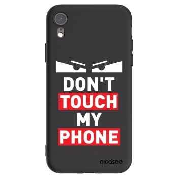 Picasee silikonski črni ovitek za Apple iPhone XR - Shadow Eye - Transparent