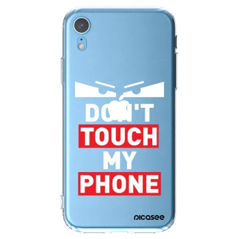 Picasee silikonski prozorni ovitek za Apple iPhone XR - Shadow Eye - Transparent