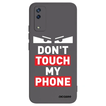 Picasee silikonski črni ovitek za Vivo Y11s - Shadow Eye - Transparent