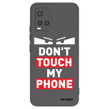 Picasee silikonski črni ovitek za Vivo Y33s - Shadow Eye - Transparent