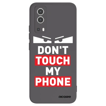 Picasee silikonski črni ovitek za Vivo Y72 5G - Shadow Eye - Transparent