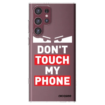 Picasee silikonski prozorni ovitek za Samsung Galaxy S22 Ultra 5G - Shadow Eye - Transparent