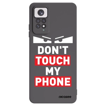 Picasee silikonski črni ovitek za Xiaomi Redmi Note 11 - Shadow Eye - Transparent