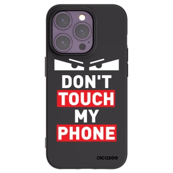 Picasee silikonski črni ovitek za Apple iPhone 14 Pro - Shadow Eye - Transparent